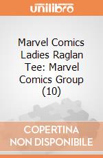 Marvel Comics Ladies Raglan Tee: Marvel Comics Group (10) gioco