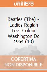 Beatles (The) - Ladies Raglan Tee: Colour Washington Dc 1964 (10) gioco