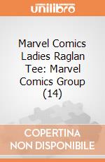 Marvel Comics Ladies Raglan Tee: Marvel Comics Group (14) gioco