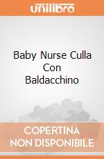 Baby Nurse Culla Con Baldacchino giochi