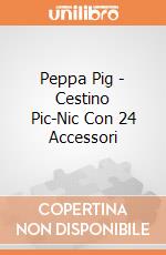 Peppa Pig - Cestino Pic-Nic Con 24 Accessori gioco