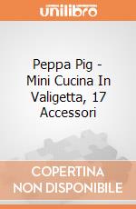 Peppa Pig - Mini Cucina In Valigetta, 17 Accessori gioco di Smoby