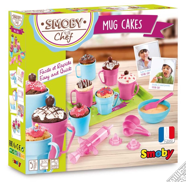 Smoby Chef - Mug Cakes Con Ricettario gioco
