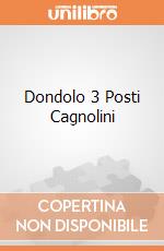Dondolo 3 Posti Cagnolini gioco