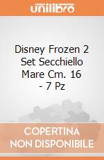 Disney Frozen 2 Set Secchiello Mare Cm. 16 - 7 Pz gioco