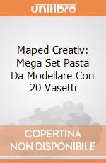 Maped Creativ: Mega Set Pasta Da Modellare Con 20 Vasetti gioco