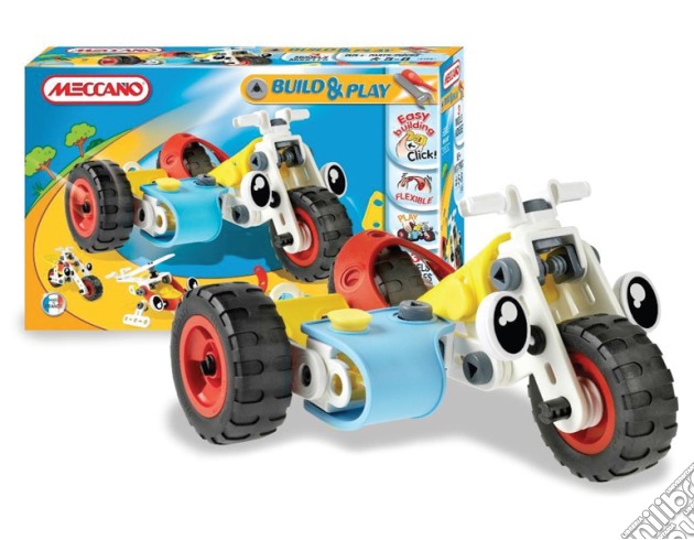 Meccano - Junior - Moto Con Side Car gioco di Spin Master