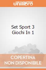 Set Sport 3 Giochi In 1 giochi