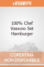 100% Chef Vassoio Set Hamburger giochi