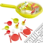 100% Chef Pentola Con Set Tavola 18 Pz giochi