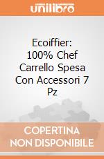 Ecoiffier: 100% Chef Carrello Spesa Con Accessori 7 Pz gioco di Ecoiffier