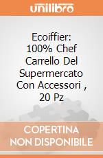 Ecoiffier: 100% Chef Carrello Del Supermercato Con Accessori , 20 Pz giochi