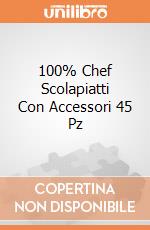100% Chef Scolapiatti Con Accessori 45 Pz gioco di Ecoiffier