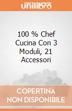 100 % Chef Cucina Con 3 Moduli, 21 Accessori gioco