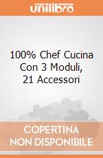 100% Chef Cucina Con 3 Moduli, 21 Accessori gioco