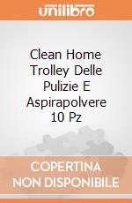 Clean Home Trolley Delle Pulizie E Aspirapolvere 10 Pz giochi