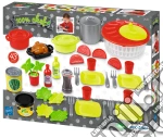 100% Chef Set Cucina Con Lava Insalata E 43 Accessori giochi