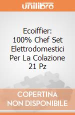 Ecoiffier: 100% Chef Set Elettrodomestici Per La Colazione 21 Pz giochi