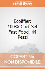 Ecoiffier: 100% Chef Set Fast Food, 44 Pezzi gioco