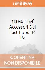 100% Chef Accessori Del Fast Food 44 Pz gioco
