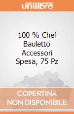 100 % Chef Bauletto Accessori Spesa, 75 Pz gioco