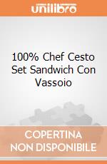 100% Chef Cesto Set Sandwich Con Vassoio gioco di Ecoiffier