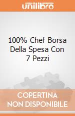 100% Chef Borsa Della Spesa Con 7 Pezzi gioco di Ecoiffier