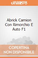 Abrick Camion Con Rimorchio E Auto F1 gioco di Ecoiffier