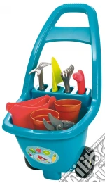 Garden&Season Carrellino Con Utensili Da Giardino 8 Pz: Inclusi Annaffiattoio, Vasi, Forbice, Zappa, Rastrello, Plaetta E Foraterra giochi