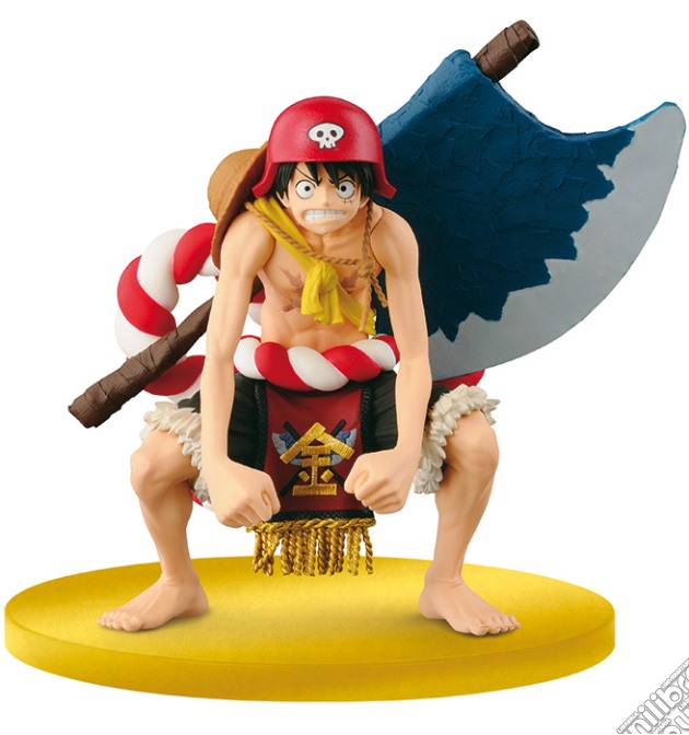 Figure One Piece Rubber Gold Movie Ed. gioco di FIGU