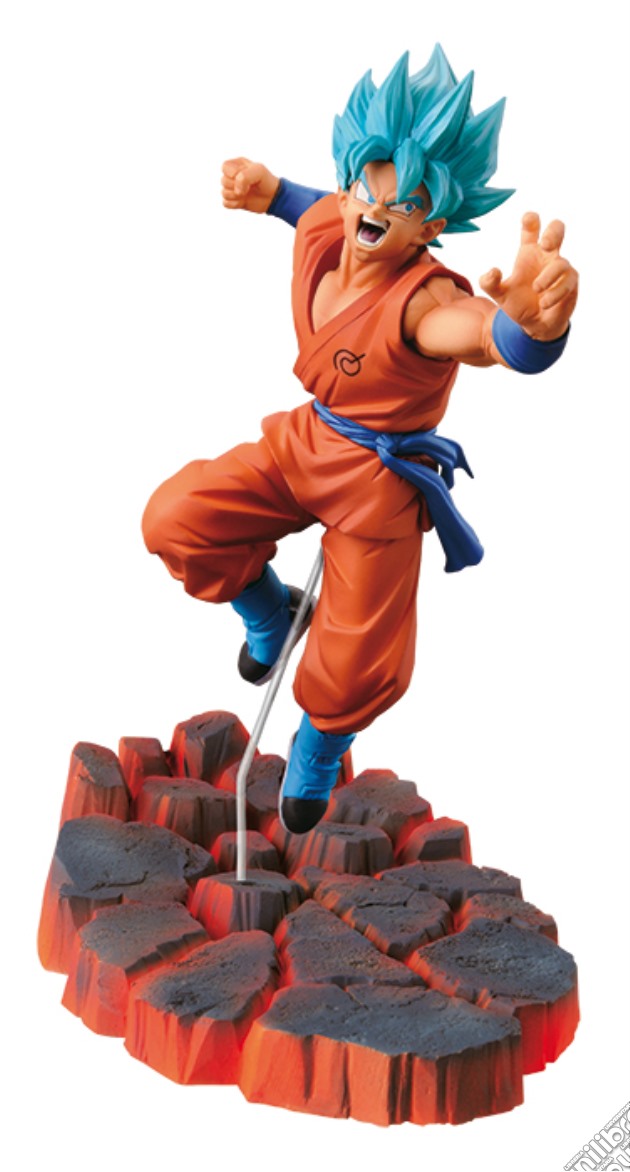 Figure Dragonball Goku S.S.God Battle Ed gioco di FIGU