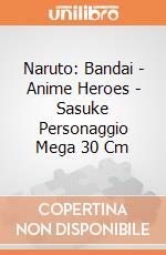Naruto: Bandai - Anime Heroes - Sasuke Personaggio Mega 30 Cm gioco
