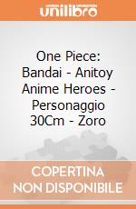 One Piece: Bandai - Anitoy Anime Heroes - Personaggio 30Cm  - Zoro giochi