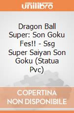 Dragon Ball Super: Son Goku Fes!! - Ssg Super Saiyan Son Goku (Statua Pvc) gioco di Banpresto