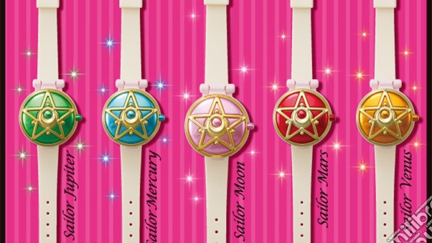 Orologio Sailor Moon + 5 Cover gioco di GAF