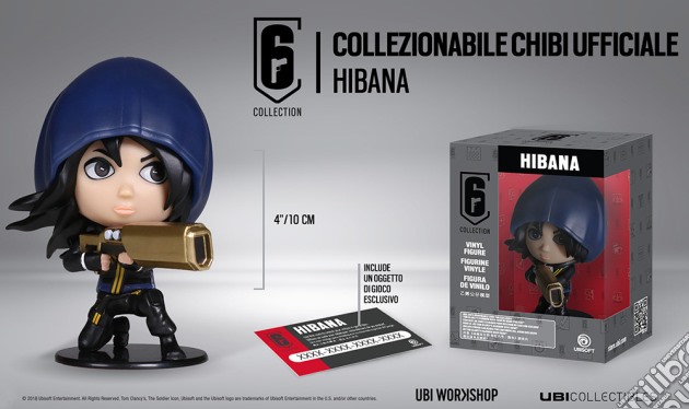 Ubisoft Six Collection Chibis Series 2 Hibana Figures gioco di FIGU