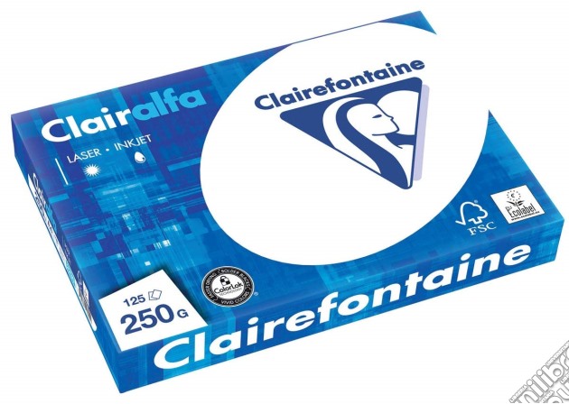Cf Clairalfa,A4,250G,125 Blatt gioco