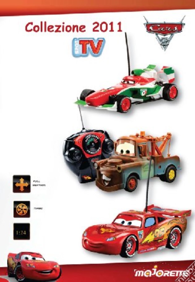 Cars 2 - Macchina Radiocomandata Ass. 1  gioco di Simba Toys