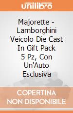 Majorette - Lamborghini Veicolo Die Cast In Gift Pack 5 Pz, Con Un'Auto Esclusiva gioco di Majorette