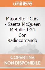 Majorette - Cars - Saetta McQueen Metallic 1:24 Con Radiocomando gioco