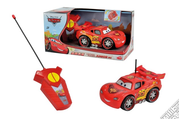 Majorette - Cars - Junior Saetta McQueen 1:30 Con Radiocomando gioco di Majorette