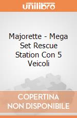 Majorette - Mega Set Rescue Station Con 5 Veicoli giochi