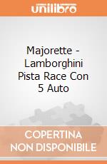 Majorette - Lamborghini Pista Race Con 5 Auto gioco di Majorette