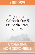 Majorette - Giftpack Suv 5 Pz, Scala 1:64, 7,5 Cm. gioco