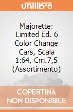 Majorette: Limited Ed. 6 Color Change Cars, Scala 1:64, Cm.7,5 (Assortimento) gioco