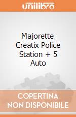 Majorette Creatix Police Station + 5 Auto giochi