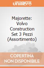 Majorette: Volvo Construction Set 3 Pezzi (Assortimento) giochi