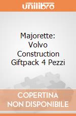Majorette: Volvo Construction Giftpack 4 Pezzi giochi
