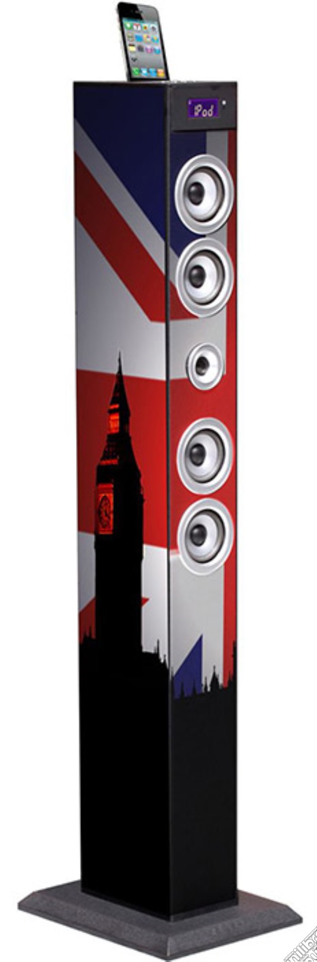 BB Torre Ipod Iphone RadioUSB Drapeau GB gioco di HIFI