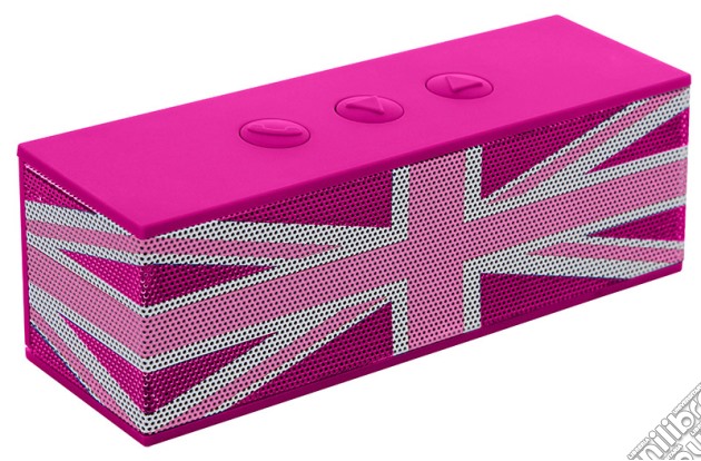 BB Speaker Bluetooth UK Flag Rosa gioco di HIFI